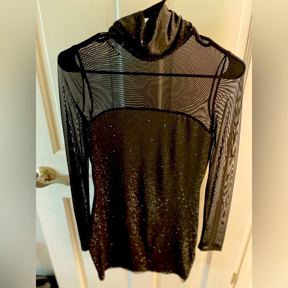 Black sparkle dress